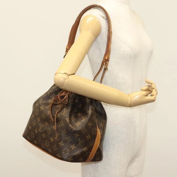 LOUIS VUITTON Monogram Petit Noe Shoulder Bag - Picture 1 of 15